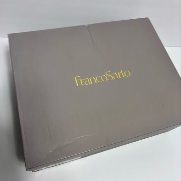 FRANCO SARTO PISABOOT TAUPE HEEL BOOTS WOMEN SIZE 6.5 WIDE CALF BRAND NEW - Picture 7 of 12